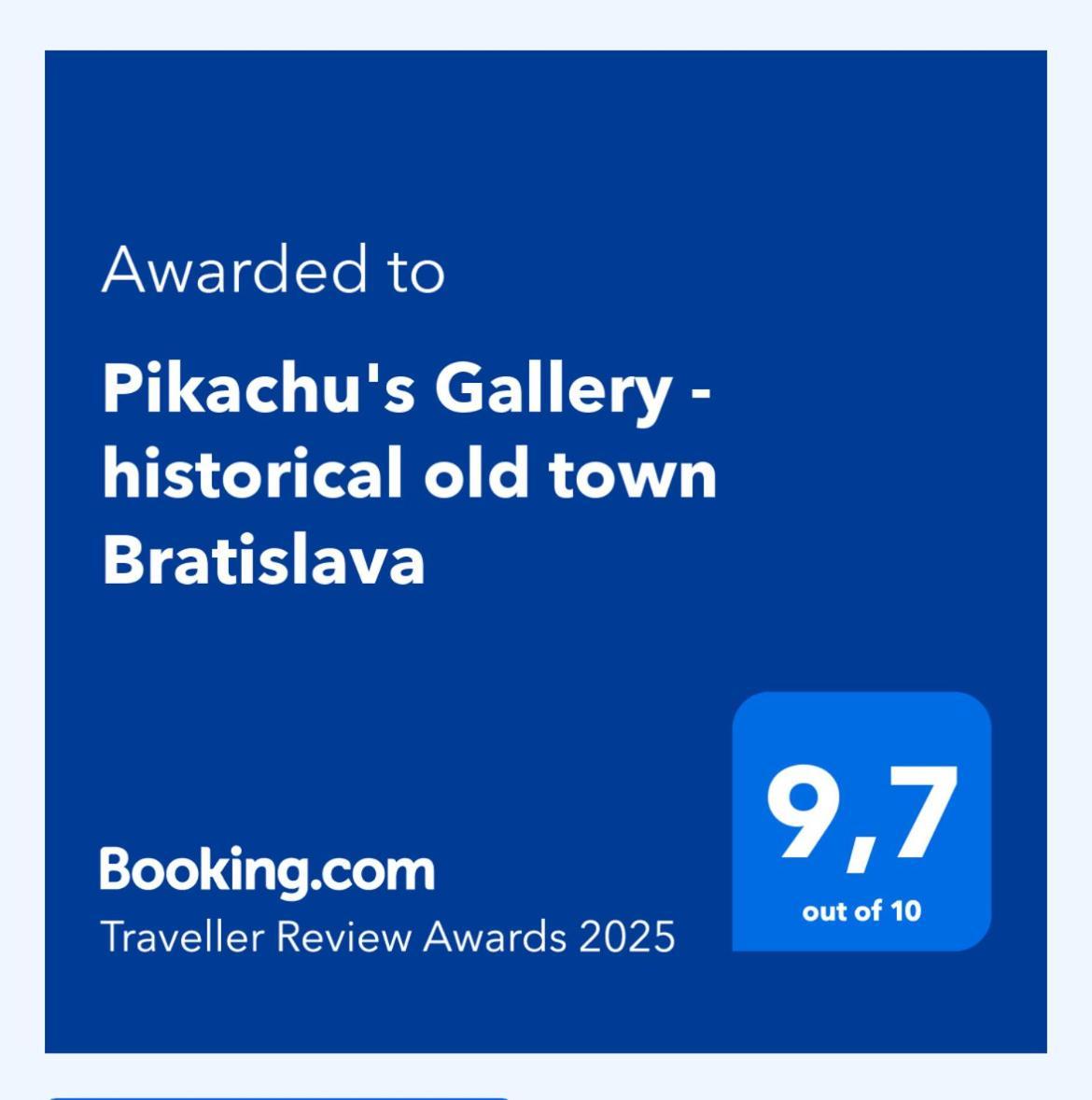 Pikachu'S Gallery - Historical Old Town Bratislava Luaran gambar